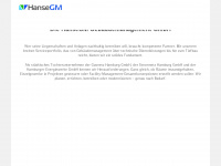 hansegm.de Webseite Vorschau