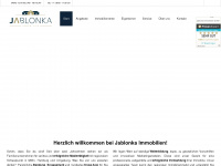 jablonka-immobilien.de Webseite Vorschau