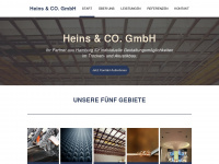 heins-trockenbau.de Webseite Vorschau
