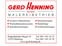 henning-malereibetrieb.de Webseite Vorschau