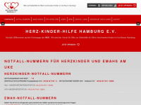 herz-kinder-hilfe.de Webseite Vorschau