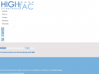 hightac.de Webseite Vorschau