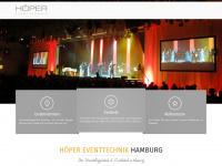 hoeper-eventtechnik.de Webseite Vorschau