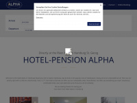 alphahotel.biz Webseite Vorschau