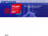 pdap.de Webseite Vorschau