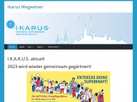 ikarus-wegweiser.de Webseite Vorschau