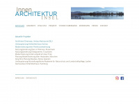 innenarchitekturinsel.de Webseite Vorschau