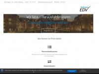 tiedemann-edv.de Webseite Vorschau