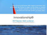innovationship.de Webseite Vorschau