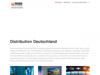 roseelectronics.de Webseite Vorschau