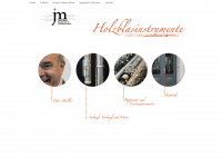 jm-holzblasinstrumente.de Webseite Vorschau