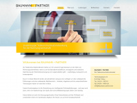 baumann-partner.com Webseite Vorschau