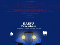 kaifufahrschule.de Webseite Vorschau