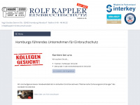 kappler-einbruchschutz.de Webseite Vorschau