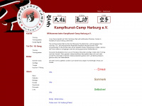 karate-camp.de Webseite Vorschau