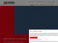 hamann-roggemann-elektro.de Webseite Vorschau