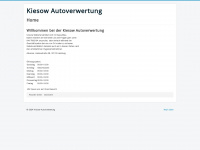 kiesow-auto.de Webseite Vorschau