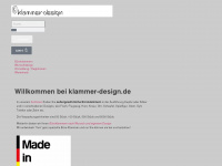 klammer-design.de Webseite Vorschau