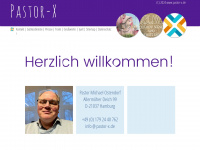 pastor-x.de Webseite Vorschau