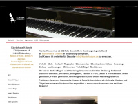 klavierknauer.de Webseite Vorschau