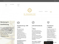 kleinfeld-cec.com Webseite Vorschau