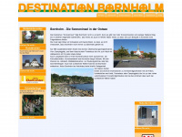 destination-bornholm.de Webseite Vorschau