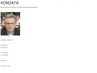 kondata.de Webseite Vorschau