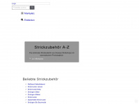 strickschule.de Webseite Vorschau