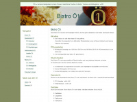 bistro-oe1.de Webseite Vorschau