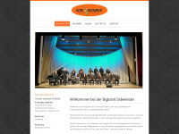 sidewinder-bigband.de Webseite Vorschau