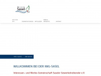 iwg-sasel.de Webseite Vorschau