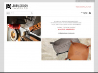 lederdesign-shop.de Webseite Vorschau