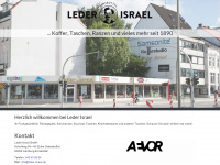 leder-israel.de Webseite Vorschau