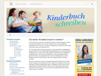 kinderbuch-schreiben.de Webseite Vorschau