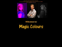 magic-colours.de Webseite Vorschau