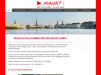 mahrt-hamburg.de Webseite Vorschau