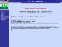 jm-webservice.de Webseite Vorschau