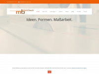 mario-beck.com Webseite Vorschau