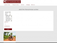 mare-kambodscha-reisen.de Webseite Vorschau