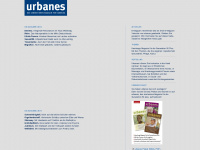 urbanes.de Webseite Vorschau