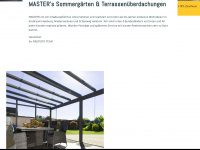 masters-wintergarten.de Webseite Vorschau