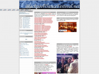 blackpooldancefestival.net Webseite Vorschau