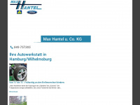 max-hantel.de Webseite Vorschau
