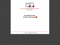 m-b-werbung.de Webseite Vorschau