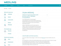 medlinq.com Webseite Vorschau