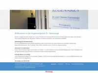 dr-ganssauge.de Webseite Vorschau