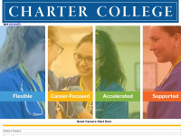 chartercollege.edu Webseite Vorschau