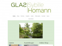 sybille-homann.de Webseite Vorschau