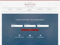 monnier.de Webseite Vorschau