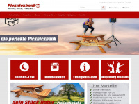 picknickbank.de Webseite Vorschau
